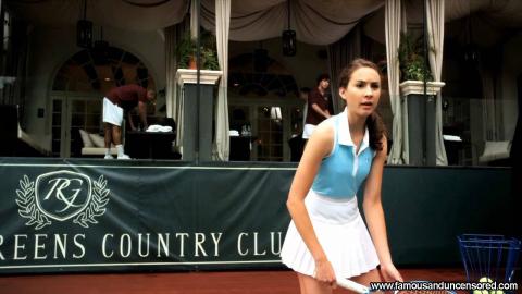 Troian Bellisario Tennis Pretty Posing Hot Gorgeous Famous - Nude Scene