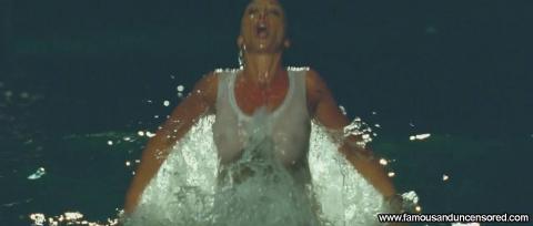 Sabrina Salerno Ocean Jumping See Through Wet Shirt Famous