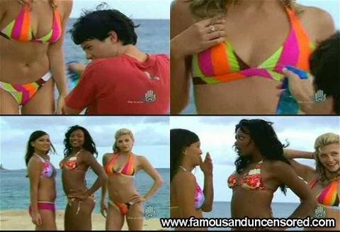 Suzie Pollard Bottle Beach Bikini Famous Female Babe Hd Cute