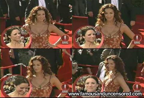 Sofia Milos Red Carpet Interview Hat Car Posing Hot Actress