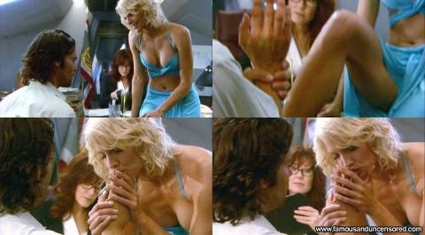 Tricia Helfer Nude Sexy Scene Battlestar Galactica Desk Babe
