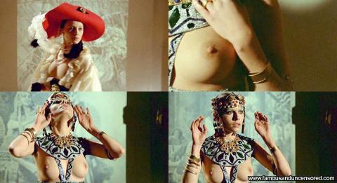 Angela Covello Baba Yaga Egyptian Angel Photoshoot Topless