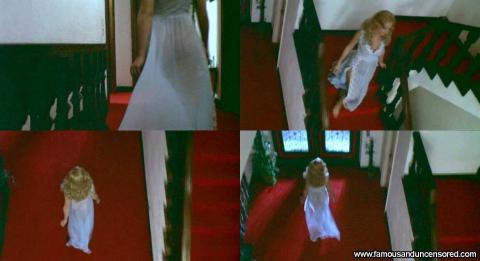 Annik Borel Stairs Omani See Through Famous Posing Hot Doll