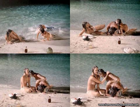 Priscilla Barnes Nude Sexy Scene Tintorera Ocean Beach Bar