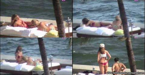 Jennifer Aniston Chair Omani Paparazzi Thong Bikini Actress