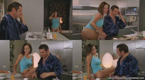 Madeleine West Nude Sexy Scene Kitchen Thong Panties Actress