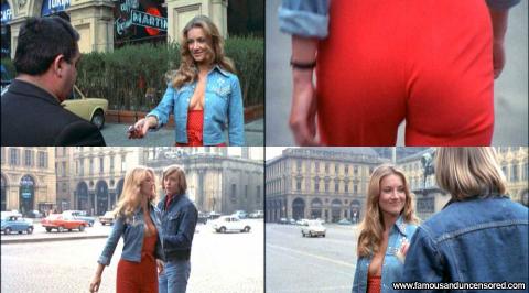 Barbara Bouchet Mean Hat Bar Nude Scene Posing Hot Celebrity