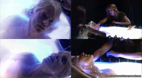 Tricia Helfer Nude Sexy Scene Battlestar Galactica Park Pool