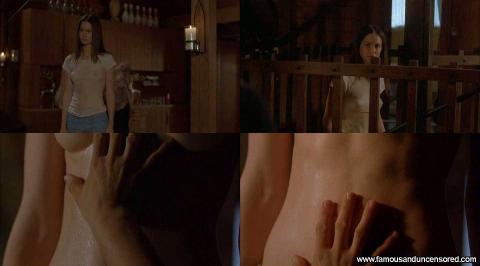 Katherine Waterston Nude Sexy Scene The Babysitters Stairs