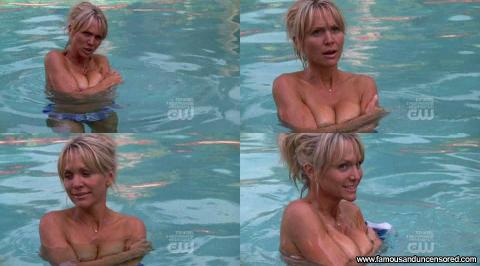 Barbara Alyn Woods Nude Sexy Scene One Tree Hill Woods Pool