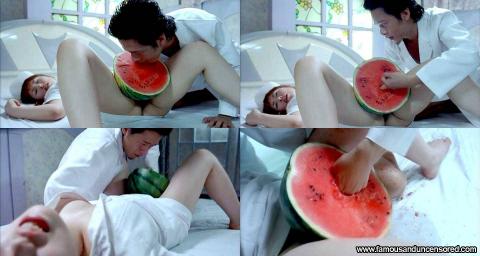 Sumomo Yozakura Nude Sexy Scene Watermelon Legs Bed Gorgeous