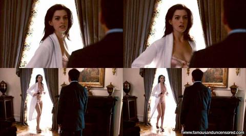 Anne Hathaway Get Smart Heels Hat Panties Bra Beautiful Cute