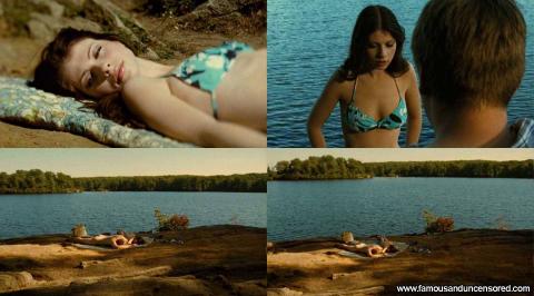 Michelle Trachtenberg Beautiful Ohio Shorts Lake Bar Bikini