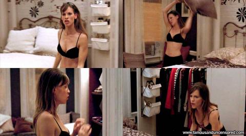 Hilary Swank Apartment Nice Bra Famous Posing Hot Gorgeous