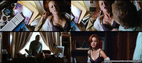 Lindy Booth Nobel Son Desk Bra Celebrity Famous Sexy Actress