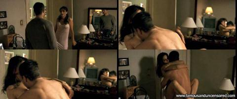 Amanda Peet Nude Sexy Scene Flashing Emo Hat Panties Bed Bra