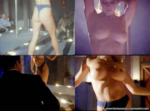 Avalon Anders Erotic Thong Panties Topless Posing Hot Babe