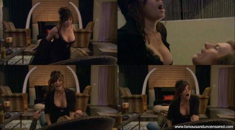 Gina Gershon Rescue Me Orgasm Chair Kissing Bra Celebrity Hd