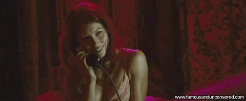 Jessica Biel Powder Blue Private Bus Hat Nude Scene Actress