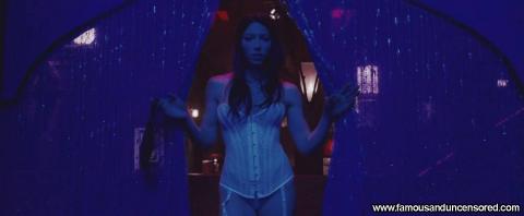 Jessica Biel Nude Sexy Scene Powder Blue Corset Private Doll