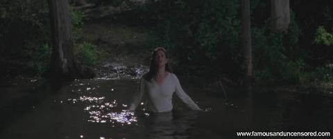 Linda Fiorentino Nude Sexy Scene Dogma Lake Wet Shirt Famous