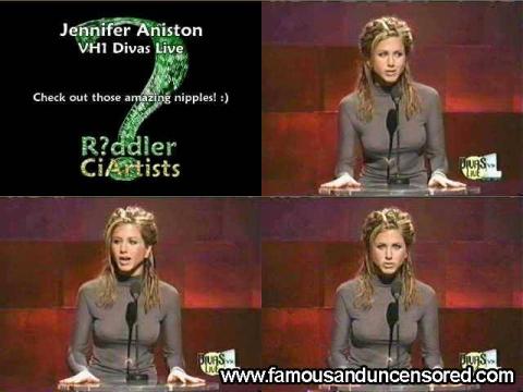 Jennifer Aniston Friends Live Nice Bra Posing Hot Celebrity