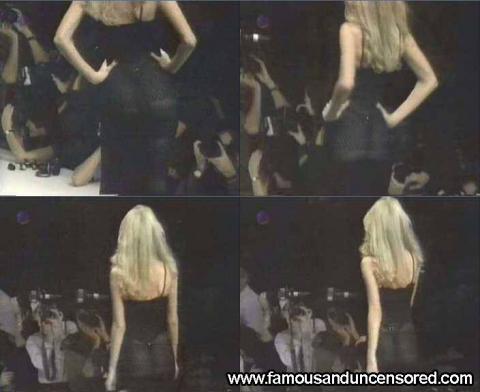 Claudia Schiffer Nude Sexy Scene Model See Through Thong Hd
