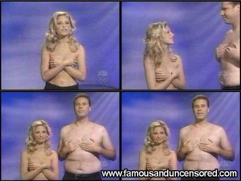 Sarah Michelle Gellar Saturday Night Live Boobs Live Topless