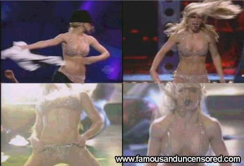 Britney Spears Flashing Awards Bikini Famous Beautiful Doll