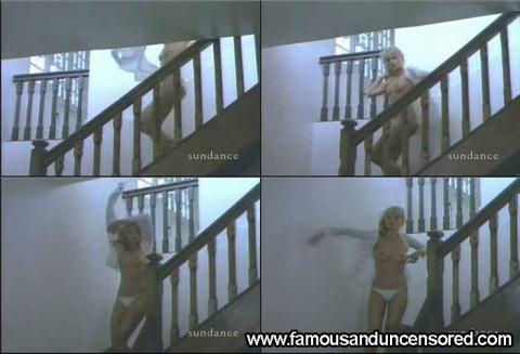 Arielle Dombasle Stairs Beach Bikini Topless Actress Famous