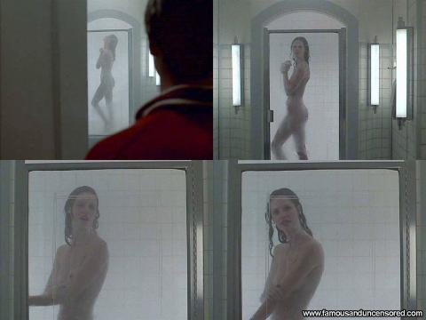 Francine Locke Risky Business Bathroom Shower Bus Posing Hot