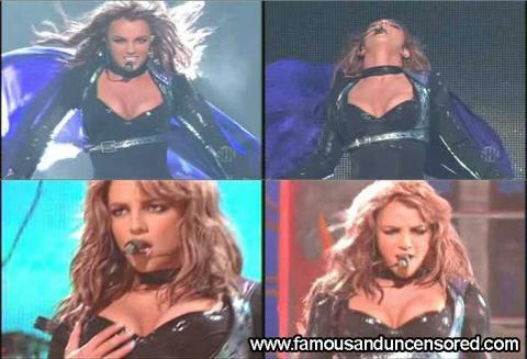 Britney Spears Leather Live Floor Dancing Hat Hd Doll Female