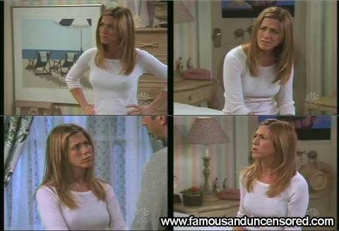 Jennifer Aniston Friends Friends Shirt Posing Hot Cute Babe