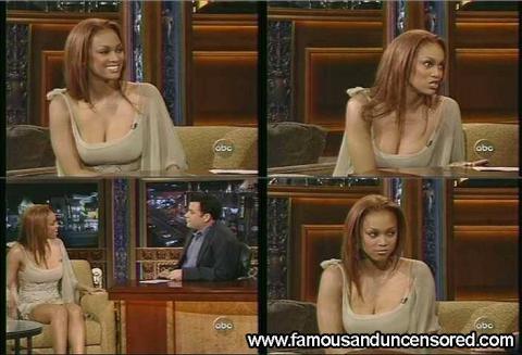 Tyra Banks Nude Sexy Scene Jimmy Kimmel Live Live Legs Hat
