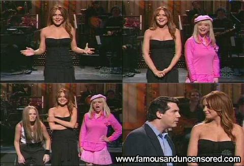 Lindsay Lohan Saturday Night Live Live Hat Gorgeous Female