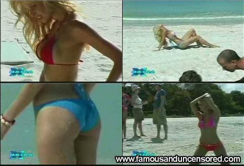 Beth Ostrosky Extra Girlfriend Photoshoot Beach Bikini Babe