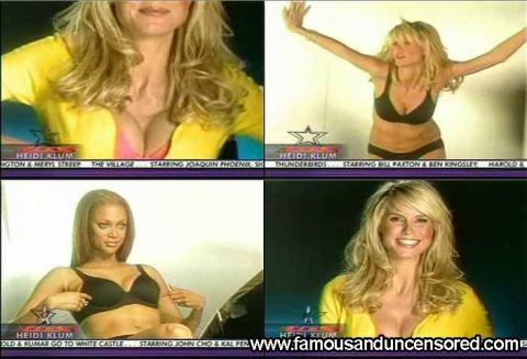 Heidi Klum Access Hollywood Interview Hollywood Hat Panties