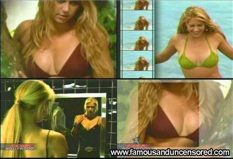 Anna Kournikova Access Hollywood Magazine Photoshoot Bikini