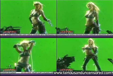 Jessica Alba Access Hollywood Stripper Leather Movie Bra Hd