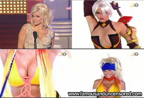 Anna Nicole Smith Nude Sexy Scene Fantasy Hat Famous Actress
