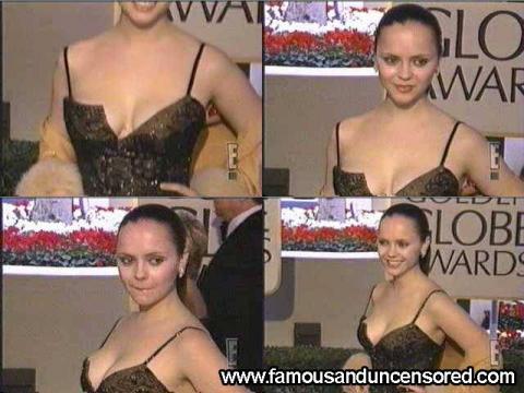 Christina Ricci Red Carpet Hat Car Celebrity Nude Scene Cute