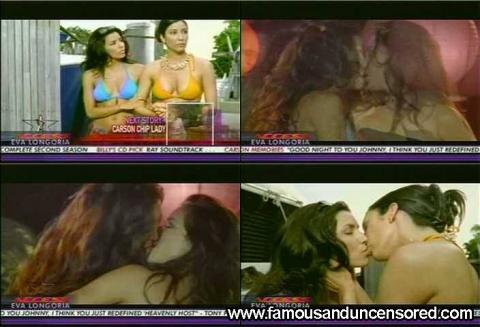 Eva Longoria Access Hollywood Orange Movie Kissing Hollywood