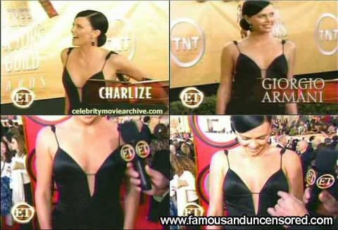 Charlize Theron Entertainment Tonight Gorgeous Famous Cute