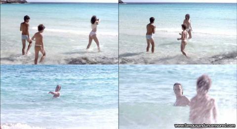 Valeria Golino Jumping Ocean Emo Topless Panties Bra Female