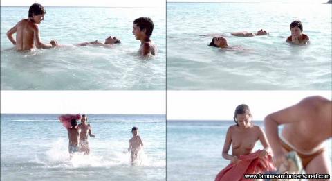 Valeria Golino Nude Sexy Scene Ocean Boat Topless Gorgeous