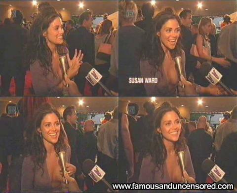 Susan Ward Red Carpet Interview American Nice Hat Car Babe