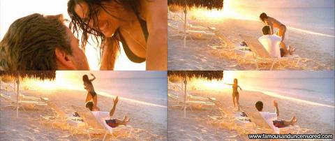 Salma Hayek After The Sunset Deleted Scene Beach Bikini Cute