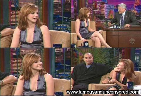 Amber Tamblyn The Tonight Show With Jay Leno Puffy Nipples