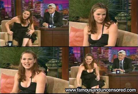 Jennifer Garner The Tonight Show With Jay Leno Pregnant Hat