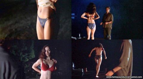 Emmanuelle Vaugier Jumping Lake Emo Panties Bra Famous Doll
